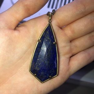 Kendra Scott Blue Lapis Necklace - VINTAGE